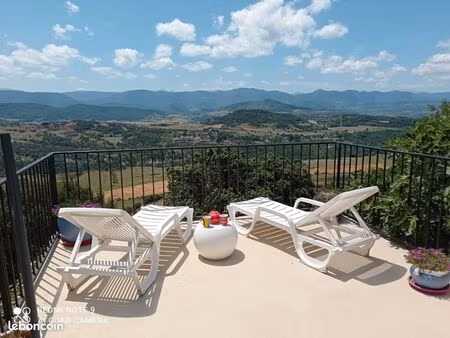 maison de village vue panoramique sur les pyrénées 3 pièces 56 m2 et gîte aux abords du ch