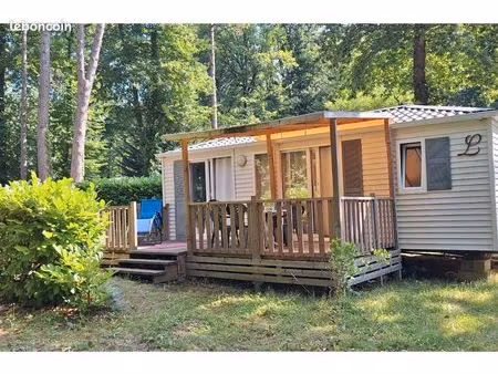 magnifique mobil home ensoleillé à saint cheron → 2 chbrs / 4 pers