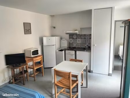 studio meublé à eugénie les bains 20m²  entièrement équipé