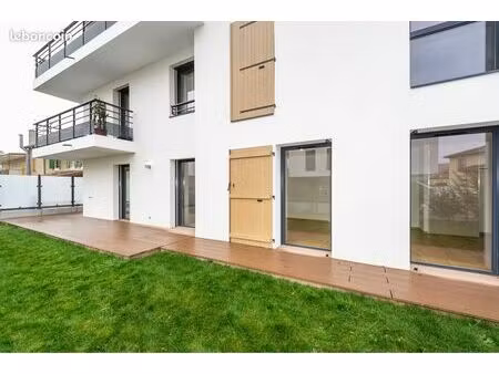 appartement t3 avec jardin petite résidence