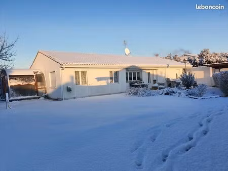 maison plain pied piscine
