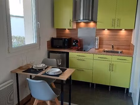 grand studio + garage + jardin privatif proche caen