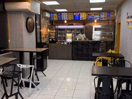 fond de commerce fast food