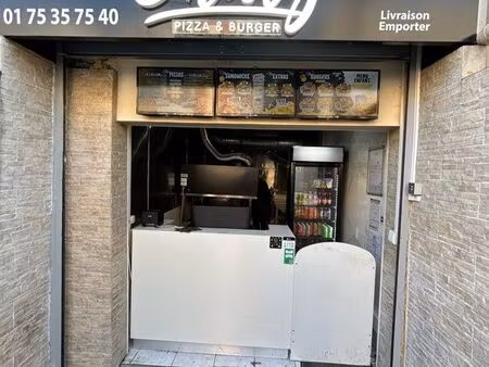 pizza snack restaurant faible loyer