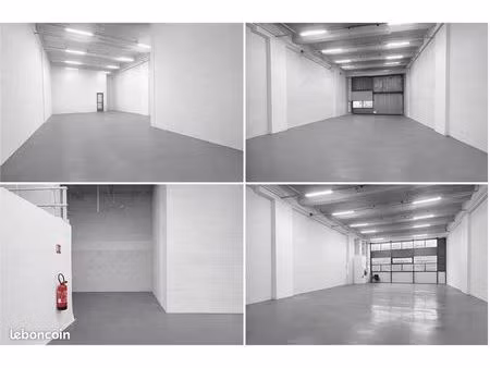 entrepôt 168 m² pantin
