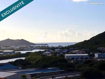 terrain 1700 m² saint-martin