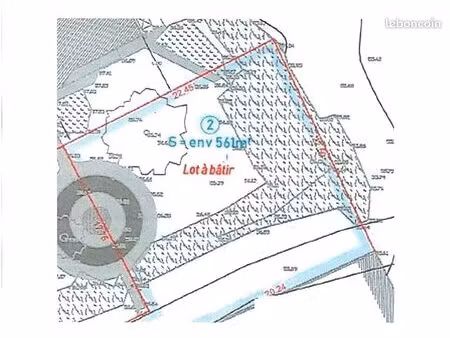 terrain 561 m² lamballe armor