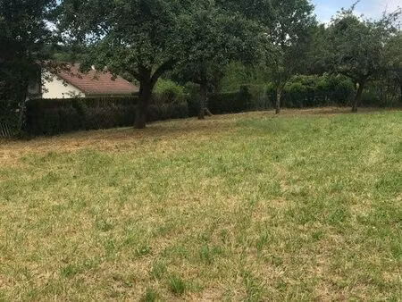 vends terrain à bâtir à cléron