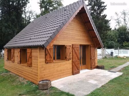 chalet d'habitation sur terrain constructible