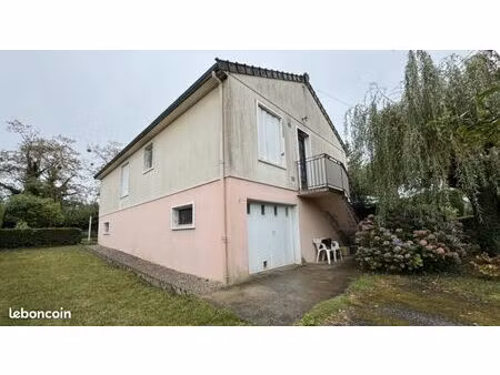 maison 85 m² – 4 chambres – sous-sol complet – terrain arboré 685 m² – évaux-les-bains