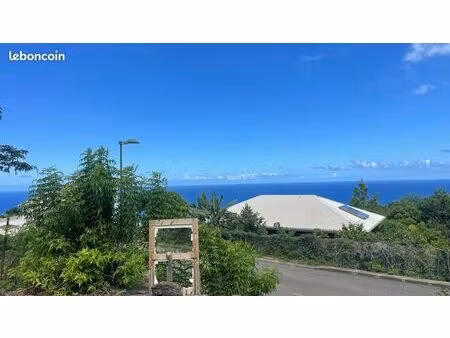 terrain à vendre – 455 m² – vue mer – quartier recherché et calme