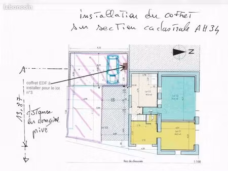 local avec place de parking