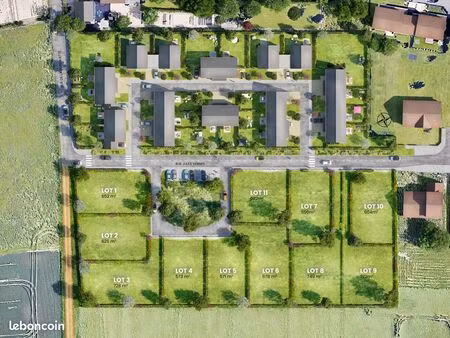 ? à vendre – 8 terrains à bâtir entièrement viabilisés