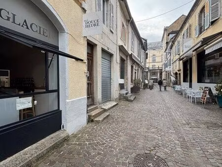 mono-propriété : appartement au 1er + combles + local