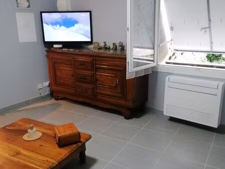 vends appartement avec jardin