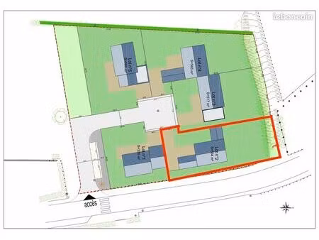 dernière opportunité - terrain viabilisé - 554m² - lotissement le clos neuf