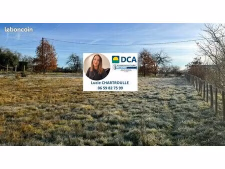 terrain 1 574 m² chanterac