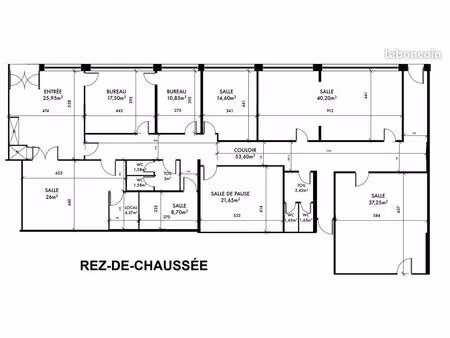 bureaux 280 m² argenteuil