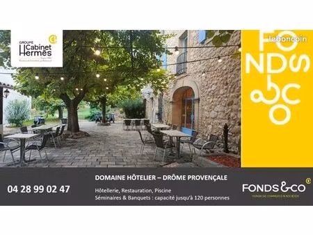 fonds de commerce hôtel  restaurant 1 200 m²