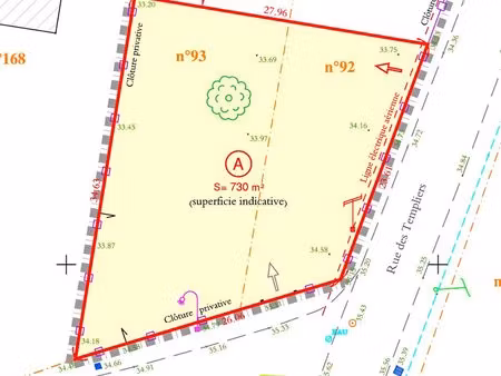 vends terrain bourg sixt sur aff