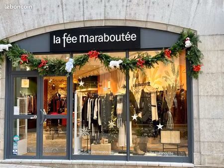 fonds de commerce prêt-à-porter – la fée maraboutée – emplacement premium – dole