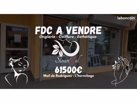 local coiffure 60 m²