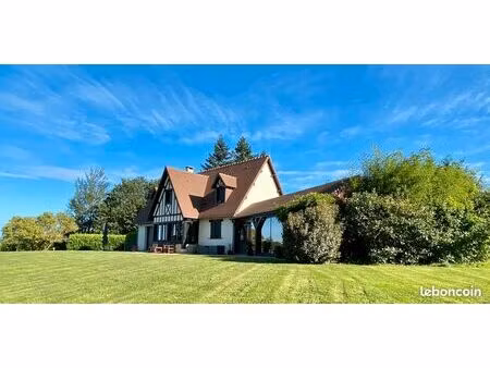 maison normande avec piscine intérieure