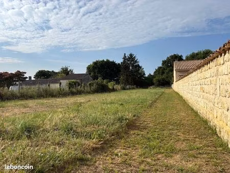 terrain à bâtir 1000m2