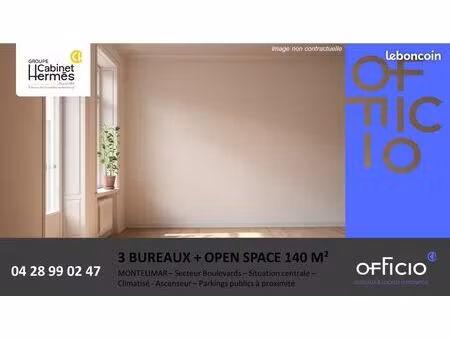 local bureaux 140 m²
