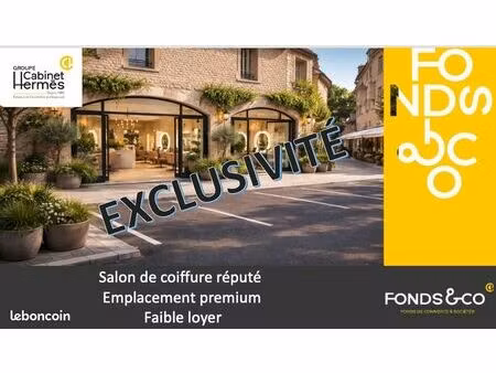 fonds de commerce coiffure 68 m²