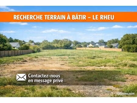 recherche terrain à bâtir – le rheu