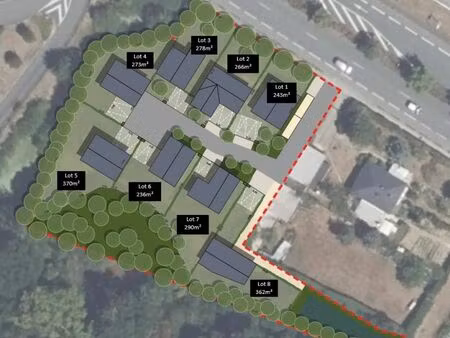 terrain 370 m² saint barthelemy d anjou