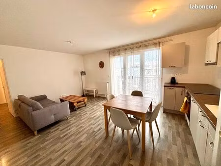 bel appartement 62 m² + balcon sud + parking pmr – st jean de braye