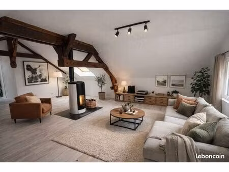 appartement t3 80m² (122m2 au sol)