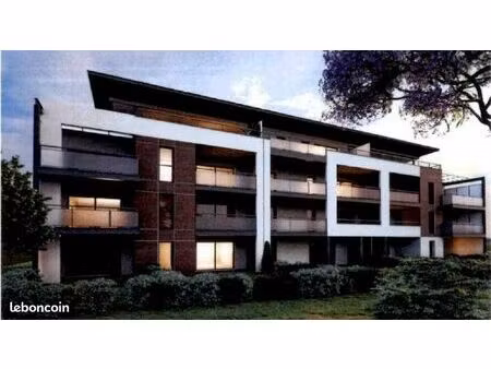 appartement t2 et garage avec terrasse et jardin