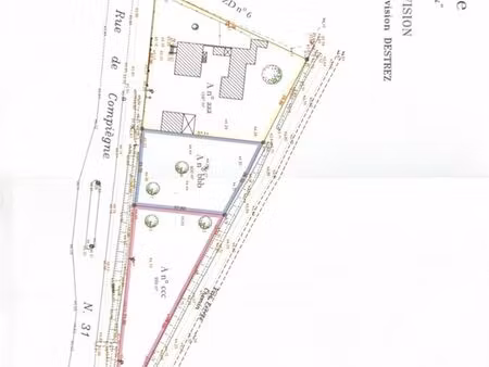 terrain à bâtir 993 m²