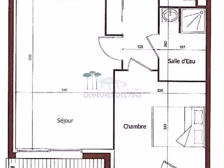 appartement 2 pièces 45 m²