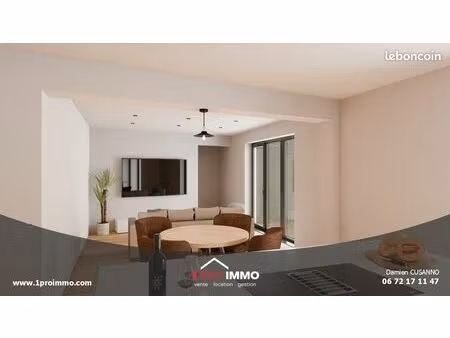 appartement 4 pièces 110 m²