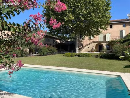 exclusivité propriété en pierre avec 2 habitations de 197m2 et de 172m2 - à 10mn romans - 