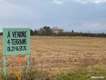 plusieurs terrains constructibles - 800m2