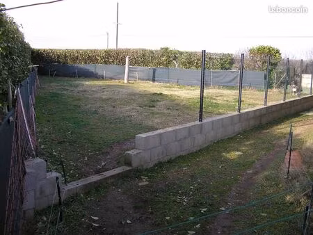 terrain 550 m²constructible à tignieu 38230