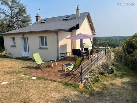vends maison - 159m2 - vue vallée du cher