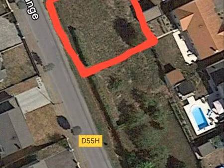 terrain 444m² viabilisé et libre de constructeur