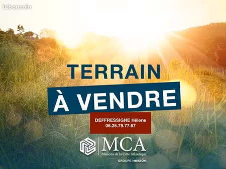 terrain 1 092 m² saint maixant