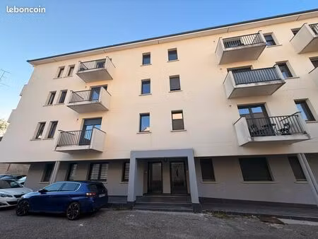 grand f2 50m2 situé à jarville 54274 avec balcon immeuble récent