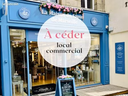 a céder local commercial neuf 60m2 – rue commerçante n°1 – lannion centre