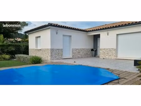 villa 120m2 avec 3 chambres + garage