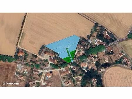 terrain 870 m² baziege