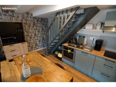 appartement rénové duplex t3 en hypercentre de guingamp