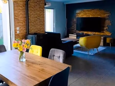 maison - 3 chambres 1 bureau - jardin